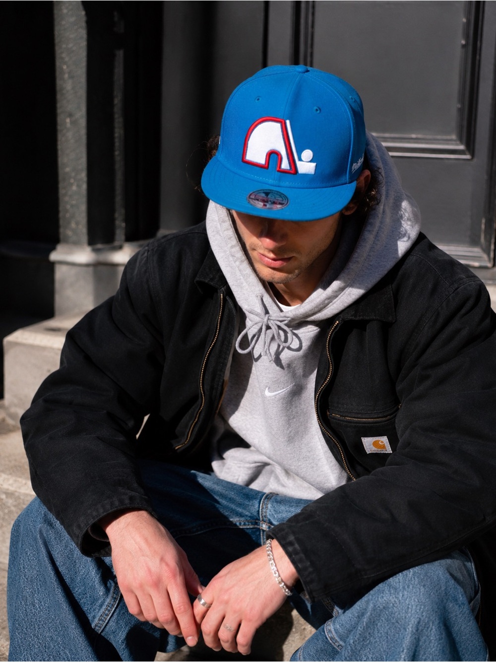 Quebec Nordiques Colorado Avalanche Retro Throwback Pro-Fit Hat